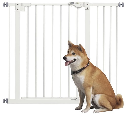 Pawhut dog gate pressure - pawhut, gate,