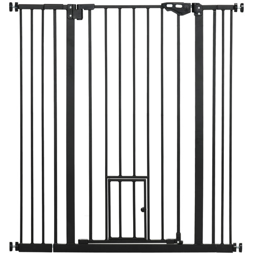 Pawhut extra tall dog gate - pawhut,