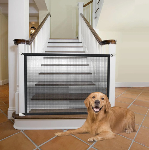 Dog gate for stairs - stairs, doorways