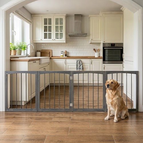 H dog gate - h,