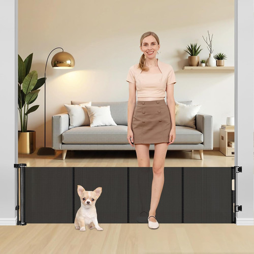 Retractable tall dog - retractable, 20"