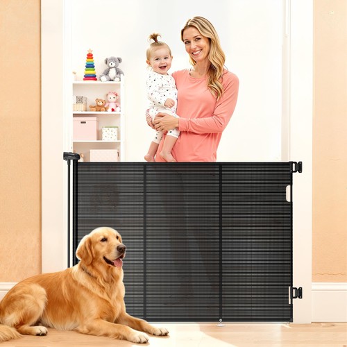 Retractable baby gate for - baby,