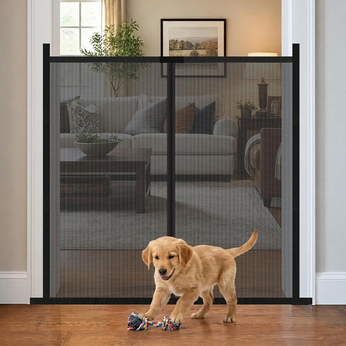 Mesh dog gate - dog, for