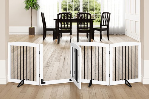 Pupetpo freestanding dog gate - freestanding,