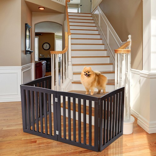 Freestanding pet dog gate - freestanding,