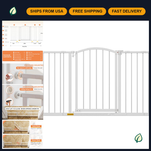 Extra wide arched walk - arched, walk-through