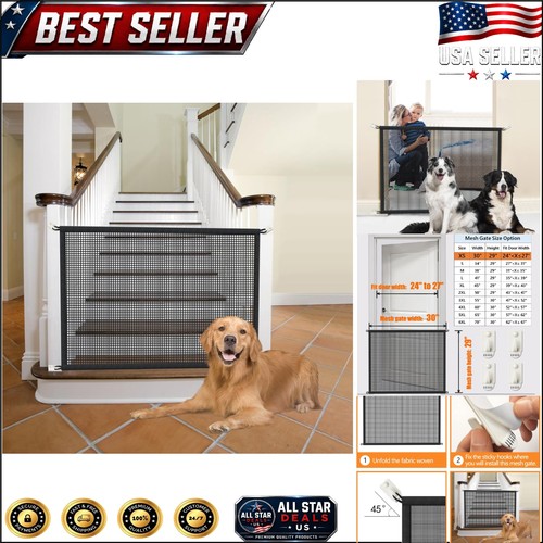 Durable mesh dog gate - durable, for