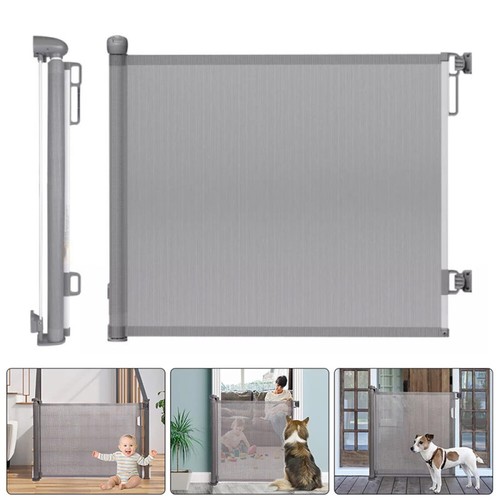Retractable pet dog gate - dog,