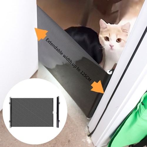 Retractable pet dog gate child - dog,
