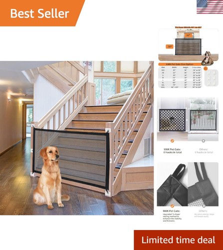 Dog gate for - stairs, and