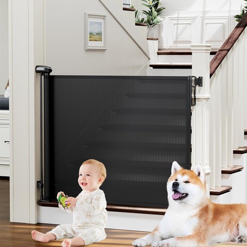 Retractable baby dog - dog, gate