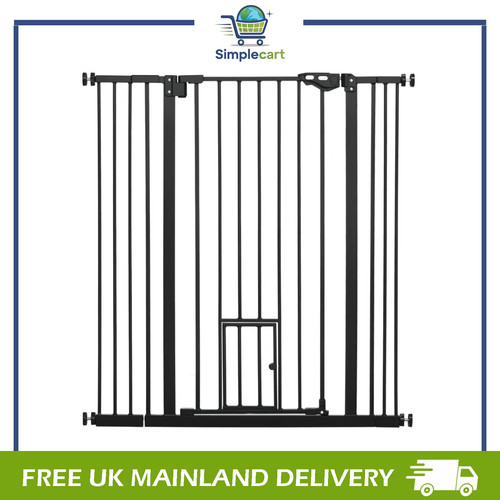 Extra tall dog gate with - with, cat