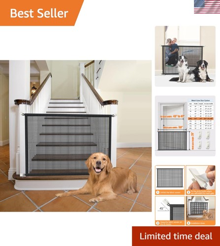 Versatile mesh dog gate - versatile,