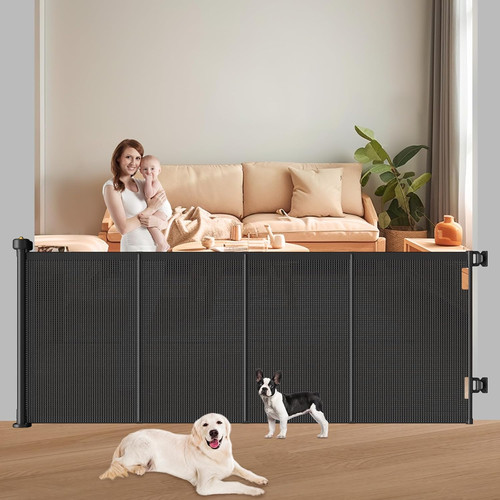 Retractable baby gate - baby, gate,