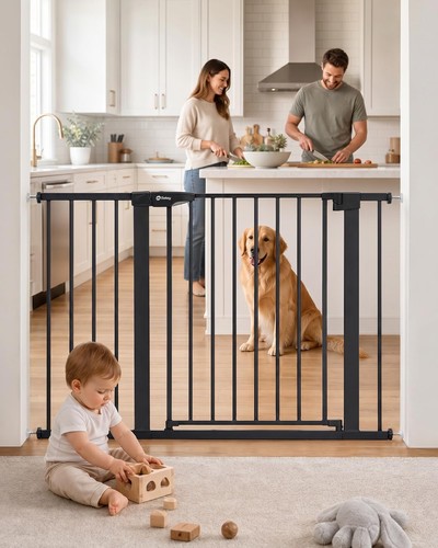 Baby gate for stairs 46 - baby, stairs,