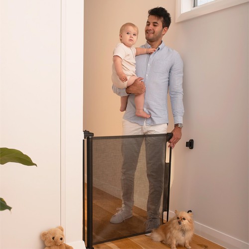 Retractable baby gate mesh - baby,