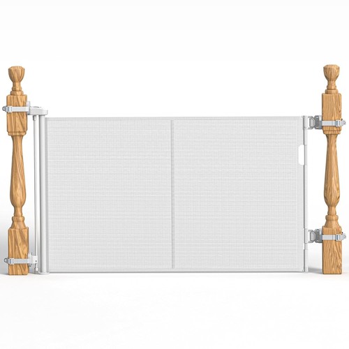 Retractable baby gate for - baby,