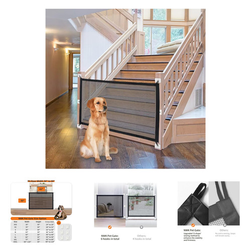 Dog gate for - for, and
