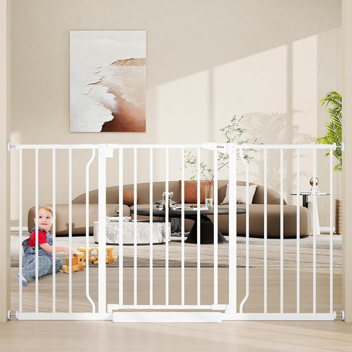 Wide baby gate for - 29"-55",
