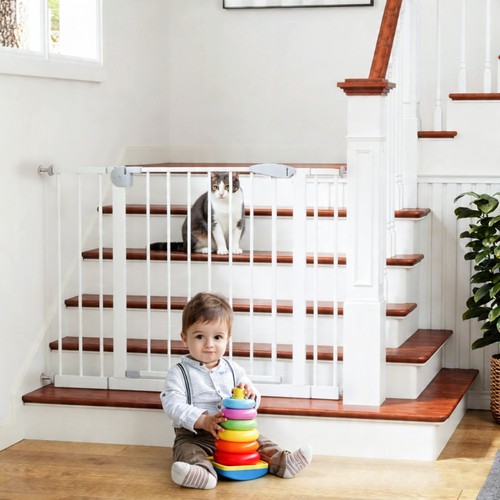 Pack baby gate for stairs - 2,